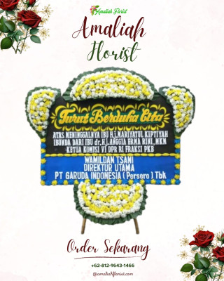 Papan Bunga Duka di PALU