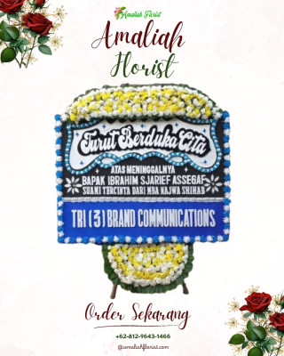 Papan Bunga Duka di PALU